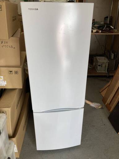 冷凍 冷蔵庫 TOSHIBA 東芝 GR-T17BS 170L 2022年 使用数ヶ月のみ 2ドア 冷凍冷蔵庫 2ドア冷蔵庫