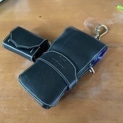 別注◇フットザコーチャー カットオフ リングモカシン レザーミュール 7黒