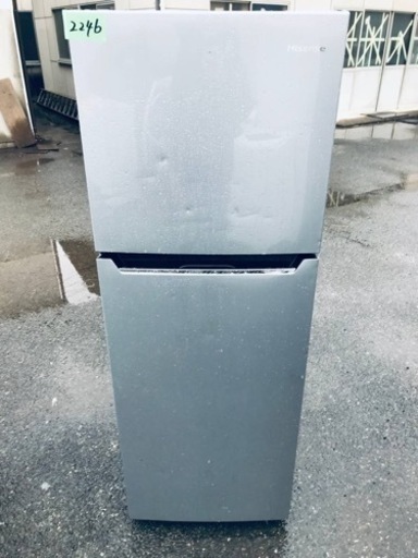 ✨2017年製✨2246番 Hisense✨冷凍冷蔵庫✨HR-B2301‼️