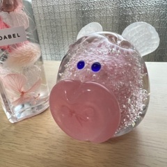ガラスの小物/天使の豚/恋愛運/北海道小樽