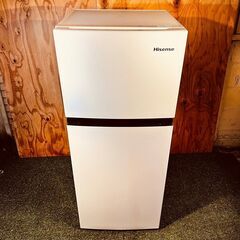 🚗1月21～22日配送無料！④11358 Hisense 一人暮らし2D冷蔵庫 2020年製