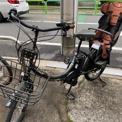 ブリヂストン電動アシスト自転車　bikke チャイルドシート付