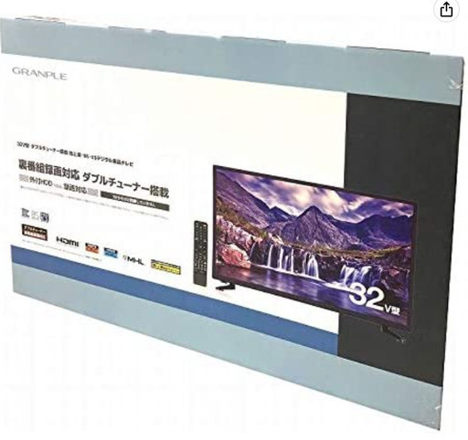 GV32-3WN GRANPLE 32V型 + テレビスタンド + FireStick 第3世代