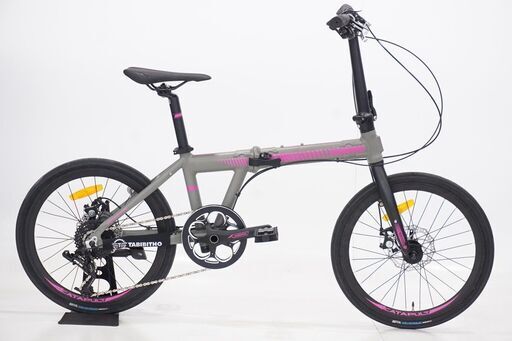 TABIBITHO 「タビビト」 CATAPULT PINK 2022年モデル 折り畳み自転車