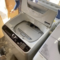 大阪限定●配送無料●2019年製●SHARP●ES-TX5UC●洗濯機