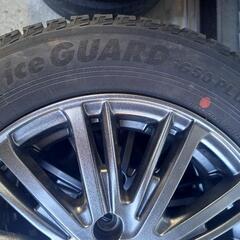 まだまだ使えるスタッドレス　IG50+　175/65r14 アルミホイール付　コンパクトカー全般使えます。