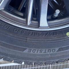 まだまだ使えるスタッドレス　IG50+　175/65r14 アルミホイール付　コンパクトカー全般使えます。