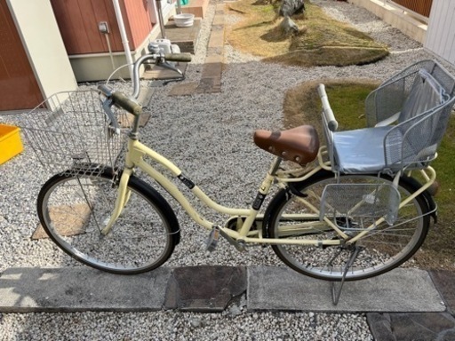 子供乗せ付き　ママチャリ