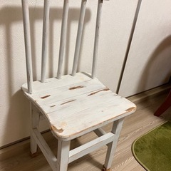 アンティーク風　ハンドメイド　椅子