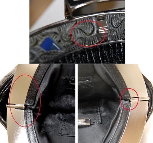 濱野皮革工藝 ハンドバッグ サン・ピエトロ 黒 ブラック 半貴石 濱野皮革工藝 ハンドバッグ サン・ピエトロ 黒 ブラック 半貴石
