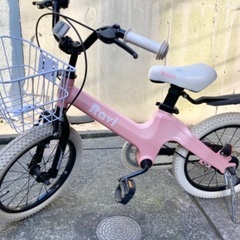 ravi ラビ　子供自転車　14インチ　補助輪有り