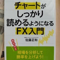 【FX本】チャートがしっかり読めるようになるFX入門　佐藤 正和