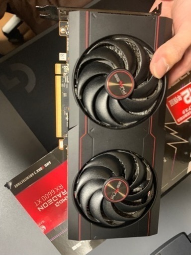 決まりました グラボ GPU radeon sapphire pulse rx6600xt 