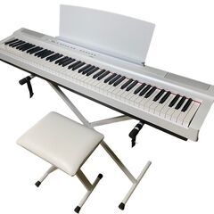 YAMAHA ヤマハ 電子ピアノ P-125WH 2019年製 ...