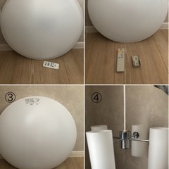 照明器具4点セット（ほぼ未使用有り）