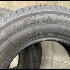 ヨコハマブルーアース4本　195/80R/15 RV02