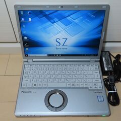 JC0132 パナソニック Let's Note CF-SZ6RFQVS DVD LTE 良品 office2019