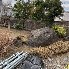 【欲しい方いますか？】庭石　庭園づくり