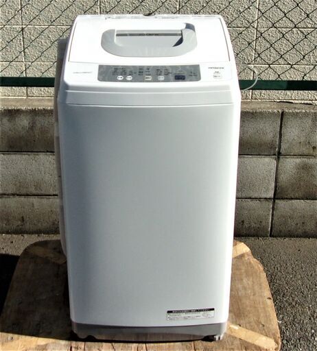 JMS0454)HITACHI/日立 全自動洗濯機 NW-H53 2017年製 5.0kg 中古品・動作OK【取りに来られる方限定】