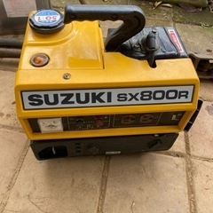 【発電機】Suzuki SX800R  ー町田市図師町