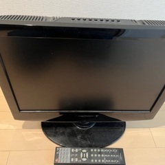 DVDプレーヤー内蔵型テレビ　19インチ