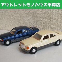 ヨネザワ ダイヤペット ミニカー 2台セット 1988 メルセデ...