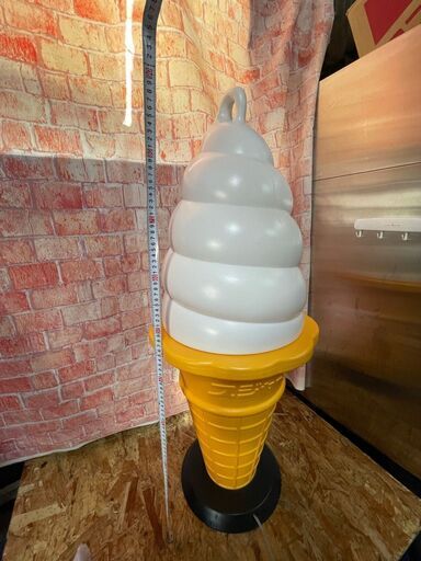 ☆スジャータ 2020年製☆ソフトクリーム あんどん(大) 電飾看板 電光