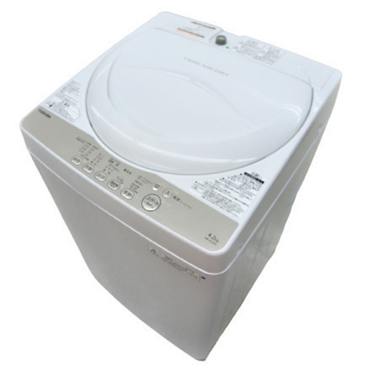 洗濯機　4.2kg　東芝　AW-4S3（W)　リユース品