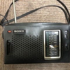 SONY レトロ　ラジオ