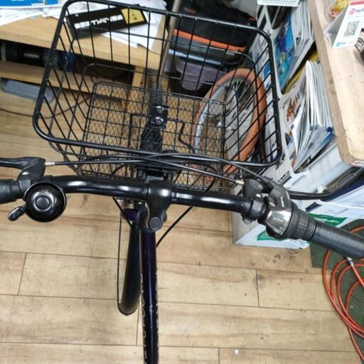 [受渡し完了しました] 27インチ 6段ギヤ LEDライト ダークバイオレット  整備済 paypay 藤沢元気回復!中小企業応援キャンペーン実施中です。 受渡し完了しました] 27インチ 6段ギヤ LEDライト ダークバイオレット