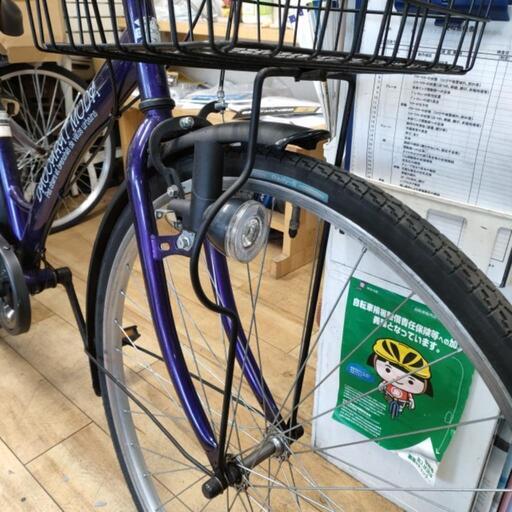 受渡し完了しました] 27インチ 6段ギヤ LEDライト ダークバイオレット