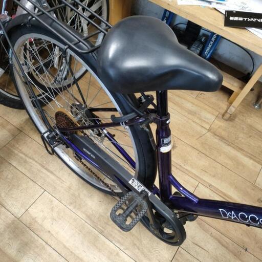 受渡し完了しました] 27インチ 6段ギヤ LEDライト ダークバイオレット