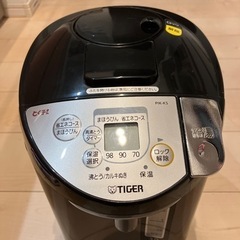 TIGERの電気ポット　とく子さんです。