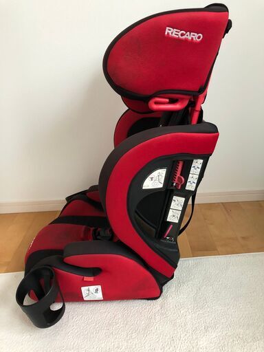 レカロ RECARO ジュニアシート J1 ドリンクホルダー2個 箱・取扱説明書