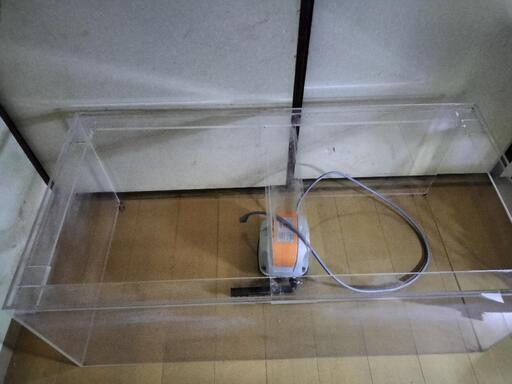 120×60×45水槽＋安永のブロワー（決まりました）
