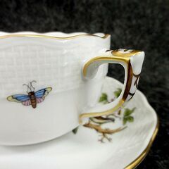 □Herend ヘレンド ロスチャイルドバード ティーカップ&ソーサー 5客