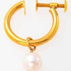  ダイヤモンド・ベビーパール 3Wayイヤリング 品番e21-343