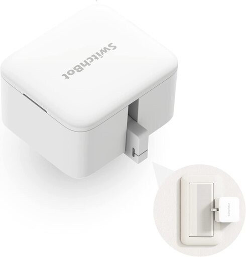 【定価3889円⇒1920円】SwitchBot スイッチボット スイッチ ボタンに適用 指ロボット スマートホーム ワイヤレス タイマー スマホで遠隔操作 Alexa, Google Home, Siri, IFTTTなどに対応（ハブ必要）
