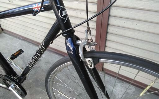 クロスバイク ダンロップ 7段変速 ブラック 配送無料 クロスバイク ダンロップ 7段変速 ブラック 配送無料