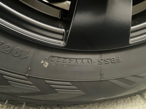 BRANDLE ブランドル S165B 6.00-15 6H/139 セミグロスブラック アイスガードSUV G075 195/80R15 200系ハイエース・200系レジアスエース