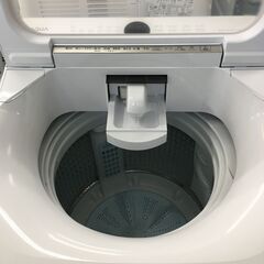 アクア AQUA 洗濯機 AQW-GVX80J 2021年製 8kg ファミリータイプ 大容量 