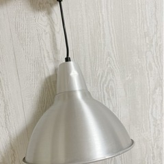 ※大幅値下げ IKEA ライト ペンダントランプ 銀 LED電球...