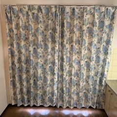 【美品】おしゃれな遮光カーテン ドレープカーテン 178cm