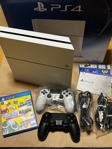 PlayStation4 グレイシャー　ホワイト　500G