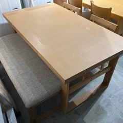 【ニトリ　ダイニング4点セット】クリーニング済　配達可能　管理番号51701