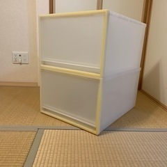 無印良品　衣装ケース　2個セット　44cm×30cm×55cm