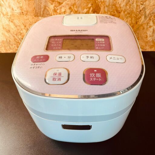 1月21～22日配送無料！④11132　SHARP 炊飯器 2014年製 3合