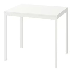 イケア・伸長式テーブル・ホワイト