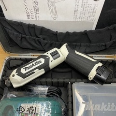 中古 マキタ TD022D 充電式 ペンインパクトドライバー　白