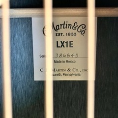 martin LX1E 【値下げしました】